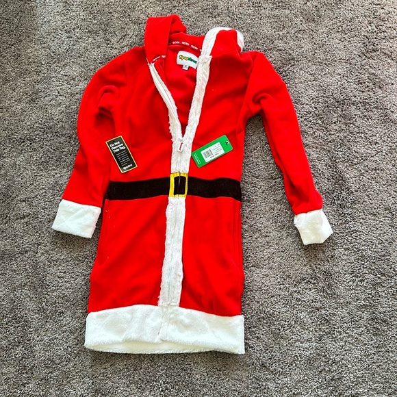 BNWT Tipsy Elves Mrs Claus cozy zip up dress XS - Picture 3 of 3